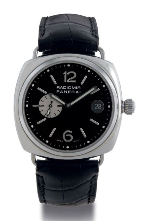 PANERAI. A LIMITED EDITION AUTOMATIC STAINLESS .